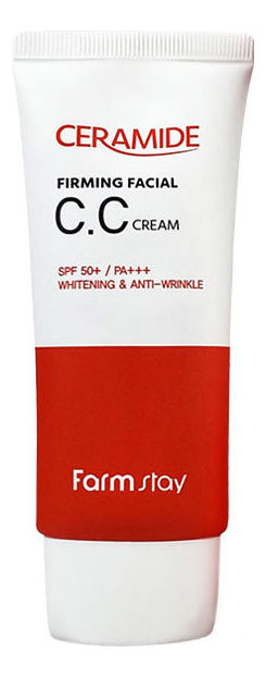 Крем для лица с керамидами FarmStay Ceramide Firming Facial CC Cream 50г.