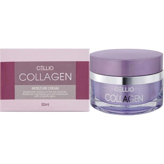 Крем для лица увлажняющий с коллагеном CELLIO COLLAGEN MOISTURE 50 мл