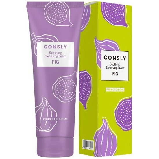 Пенка для умывания CONSLY успок.,очищ.с экстр. инжира для норм, сухой, чувствит.кожи 120 мл