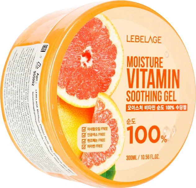 Гель для тела восстанавливающий витаминный LEBELAGE MOISTURE VITAMIN PURITY, 300 мл