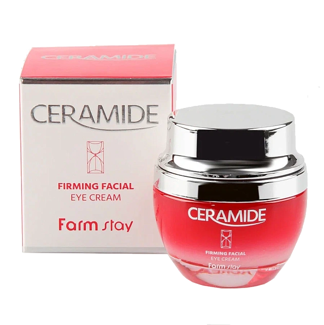 Крем для кожи вокруг глаз укрепляющий с керамидами FarmStay Ceramide Age Corrector Eye Cream, 50 мл