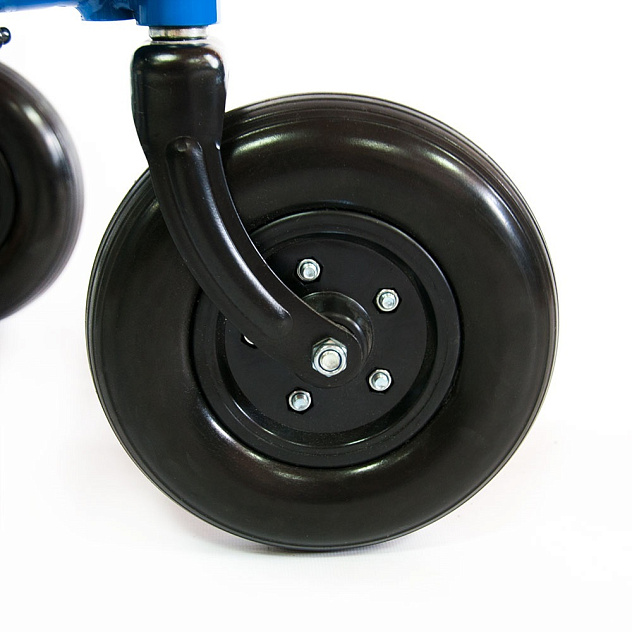 Кресло-коляска инвалидная механическая FS 972, с литыми колесами 46 см