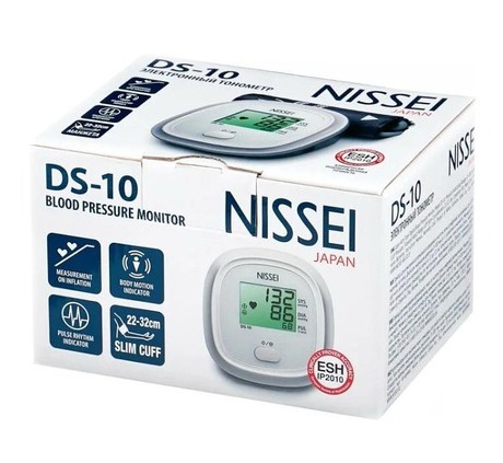 Тонометр NISSEI DS-10 автоматический (без адаптера)