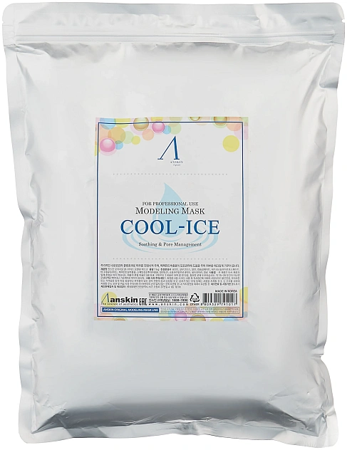 Маска альгинатная с охлажд. и успок. эффектом (пакет) 1кг Cool-Ice