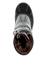 Ботинки детские мех, кожа TAPiBOO арт.23010 (Размер: 30 Цвет: серебро)