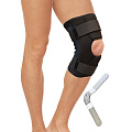 Т-8518 Бандаж на коленный сустав с шарнирами (материал Airtech) *** (Размер: S)
