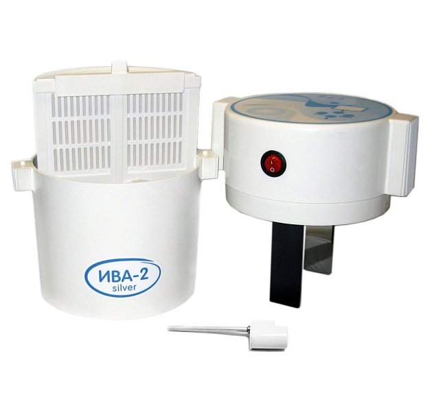 Электролизер воды с электронным таймером "ИВА-2" SILVER