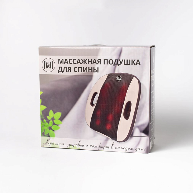 Массажная подушка для спины "D&D" UM-04