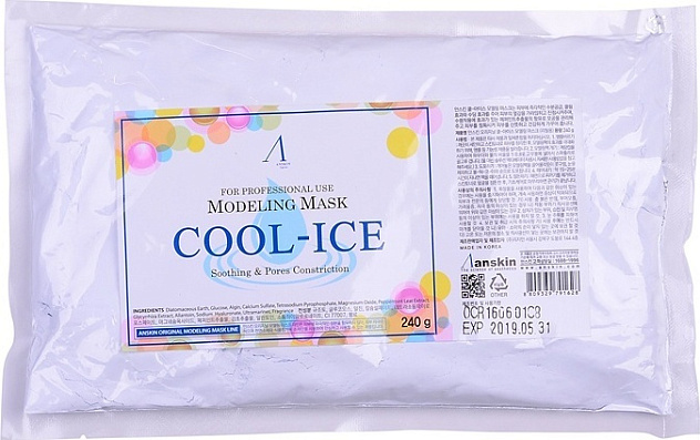 Маска альгинатная Cool-Ice охлажд. успок. эфф. (пакет) 240гр