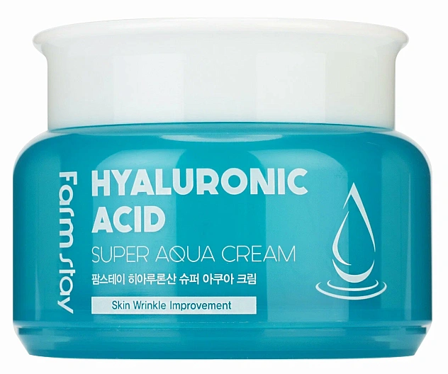 Крем для лица увлажняющий для лица с гиалуроновой кислотой FARMSTAY HYALURONIC ACID 100 мл